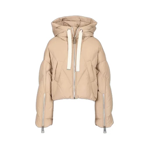 Khrisjoy Iconic Cropped Puffer Jacket