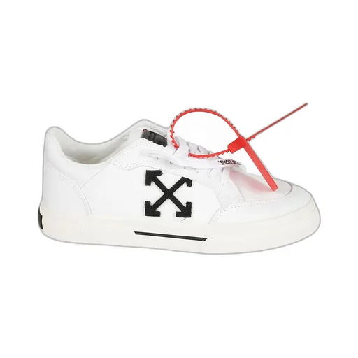 Off-White Logo Patch Lace-Up Sneakers