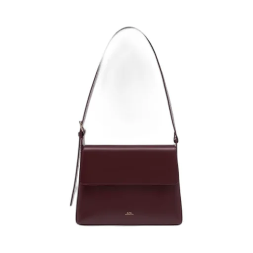 A.P.C. Virginie Logo Printed Shoulder Bag