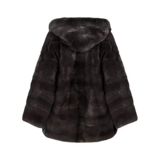 Long-Sleeved Fur Coat