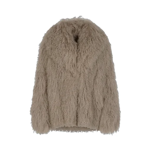 Collared Long-Sleeved Coat