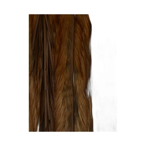 Long-Sleeved Fur Coat