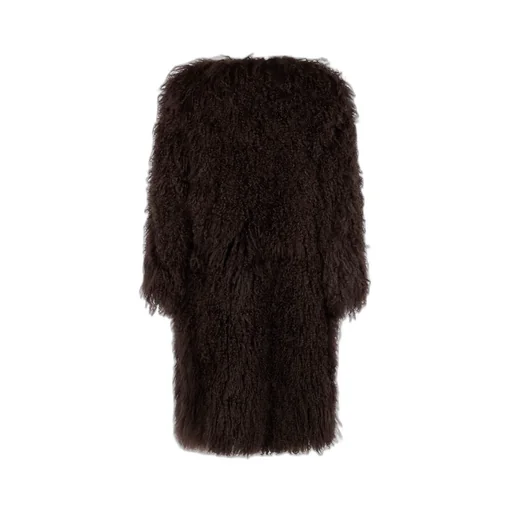 Long-Sleeved Fur Coat