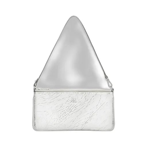 CourrÈGes Zipped Top Handle Shoulder Bag