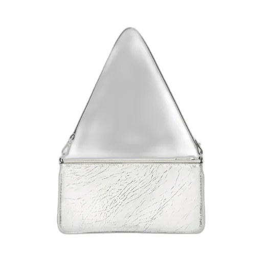 CourrÈGes Zipped Top Handle Shoulder Bag