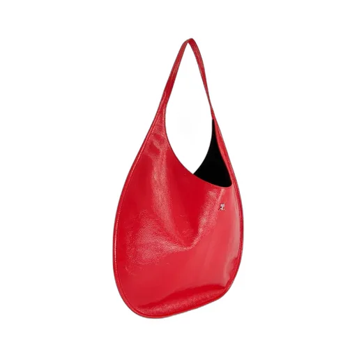 Courrges Holy Naplack Top Handle Tote Bag