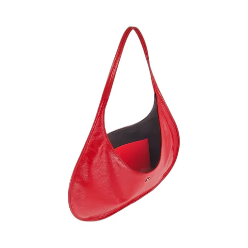 Courrges Holy Naplack Top Handle Tote Bag