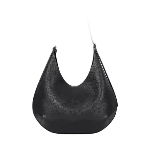 Courrges Logo-Buckle Top Handle Shoulder Bag