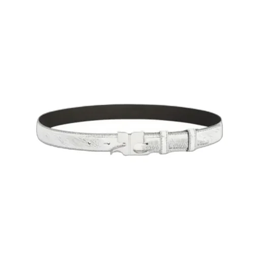 Courrges Metallic Effect Buckle Belt