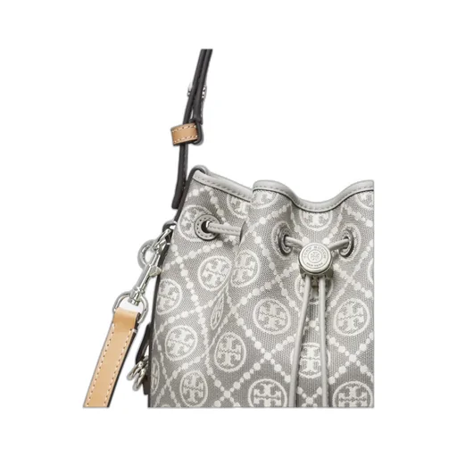 Tory Burch T Monogram Utility Buckle Bag