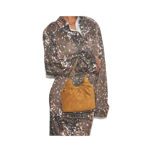 Tory Burch Mini Fleming Soft Hobo Bag