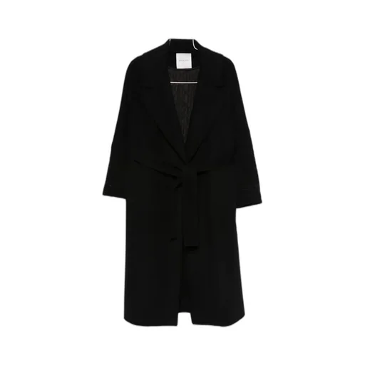 Belted Single-Breasted Coat