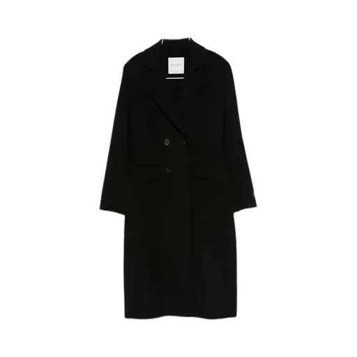 Ermanno Firenze Double-Breasted Long Sleeved Coat