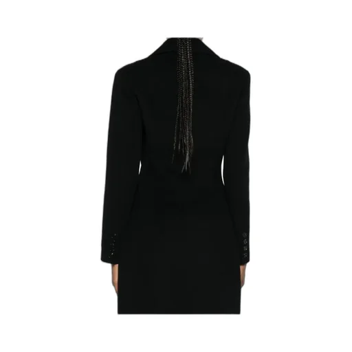 Ermanno Firenze Double-Breasted Long Sleeved Coat