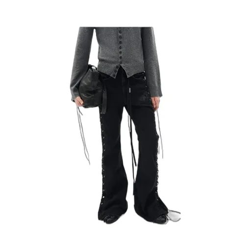 Tarik 5 Pockets Slim Fit Bootcut Trousers
