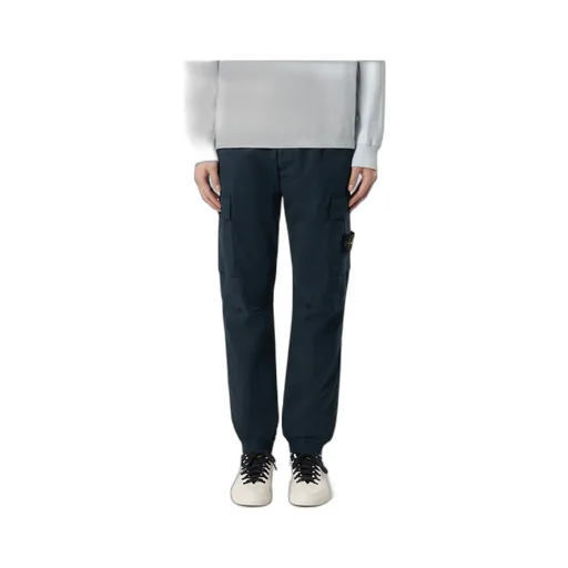 Stone Island Regular Tapered Fit Cargo Trousers