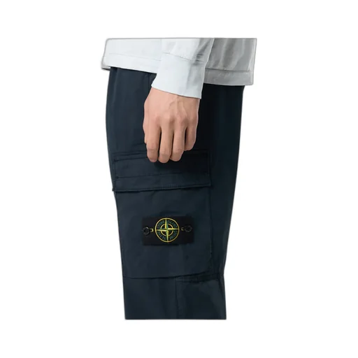 Stone Island Regular Tapered Fit Cargo Trousers