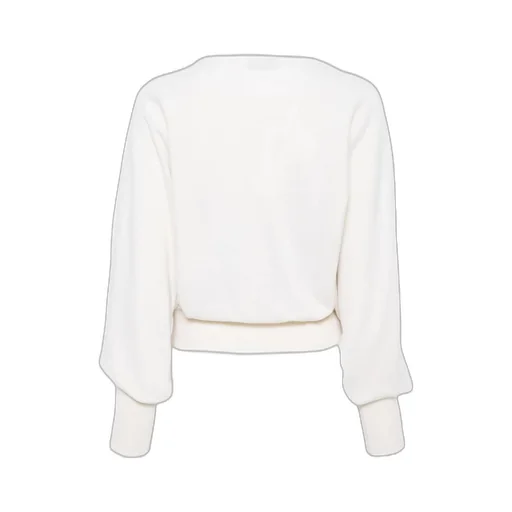 Twist-Front Sweater