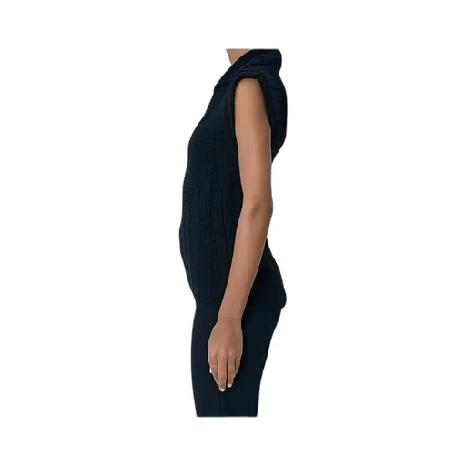 Kiko Kostadinov Quimby Sleeveless Knitted Polo Vest