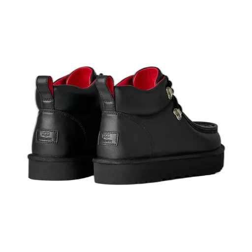 Woven Lace-Up Trainers