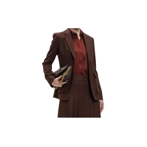 Long-Sleeved Suit Jacket