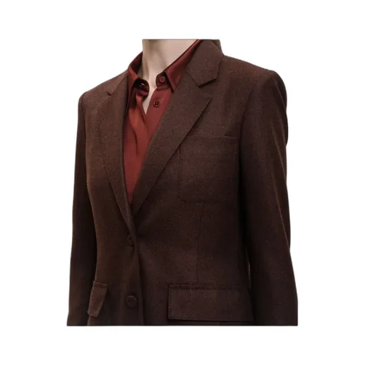 Long-Sleeved Suit Jacket