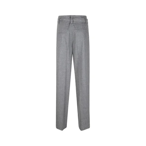 Peserico Belted Wool Pants