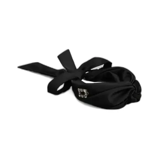 Tres Vivier Silk-Satin Headband