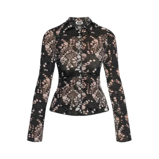 Avavav Lace Long Sleeve Top