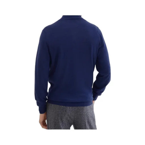 Brunello Cucinelli High Neck Zip-Up Jumper
