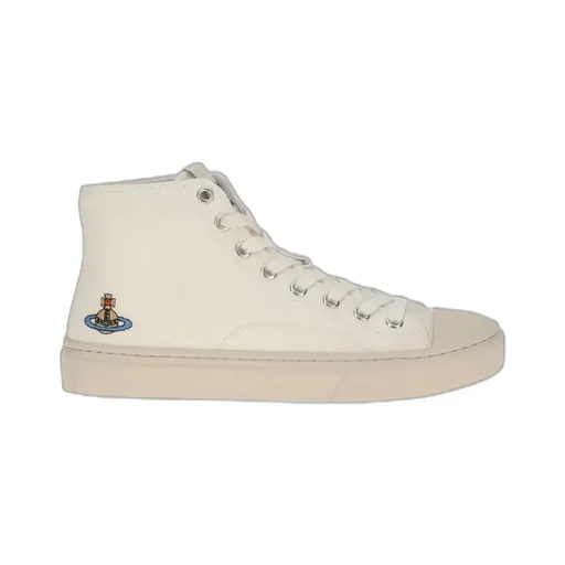 Vivienne Westwood Logo Embroidered Lace-Up Sneakers
