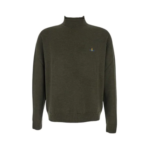 Vivienne Westwood Orb Embroidered Fisherman Jumper