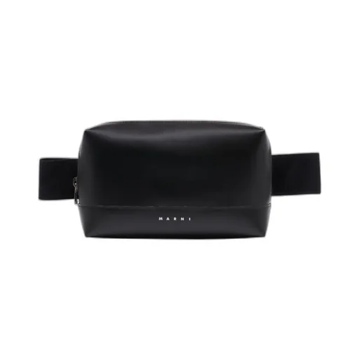 Marni Logo Detailed Zipped Belt Bag