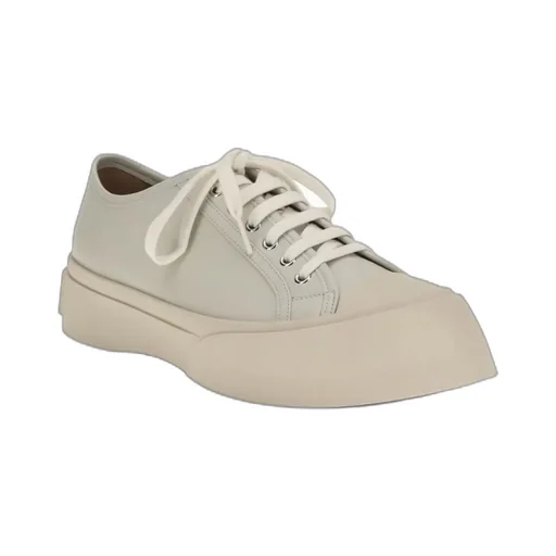 Marni Pablo Logo Patch Lace-Up Sneakers