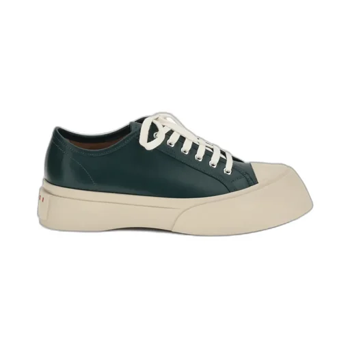 Marni Pablo Logo Patch Lace-Up Sneakers