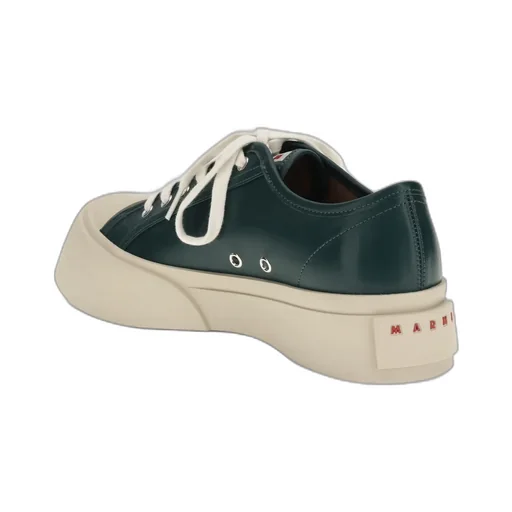 Marni Pablo Logo Patch Lace-Up Sneakers