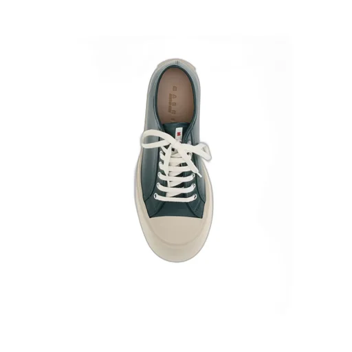 Marni Pablo Logo Patch Lace-Up Sneakers
