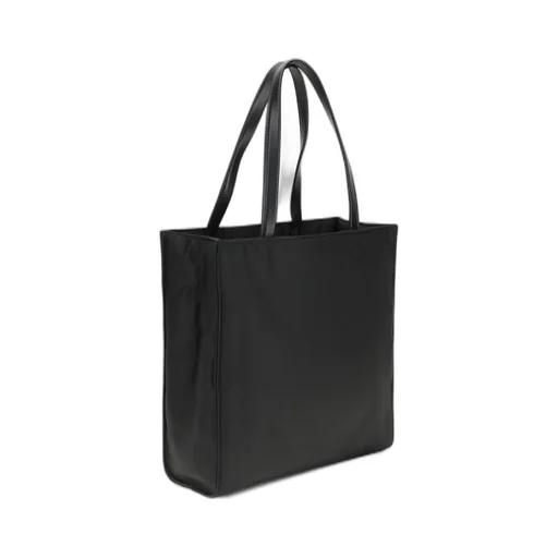 Prada Re-Nylon Triangle-Logo Tote Bag