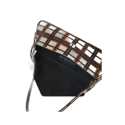 Checked Shoulder Bag