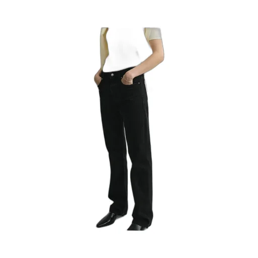 Low-Cut Straight-Leg Jeans