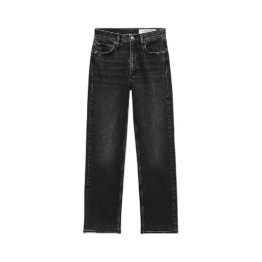 Harlow Cropped Straight-Leg Jeans