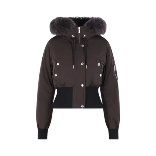 Long-Sleeved Down Jacket