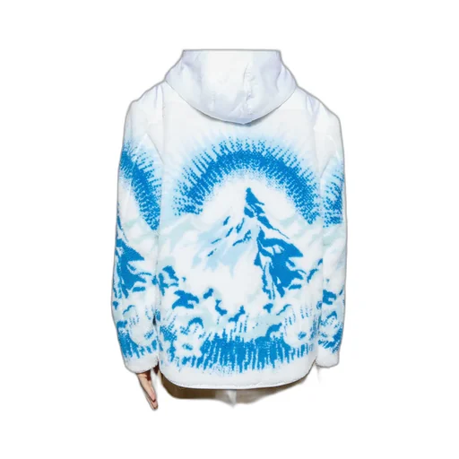 Casablanca Mountain Print Hooded Jacket
