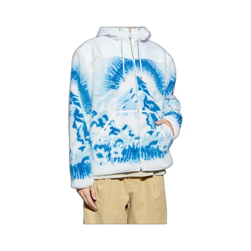 Casablanca Mountain Print Hooded Jacket