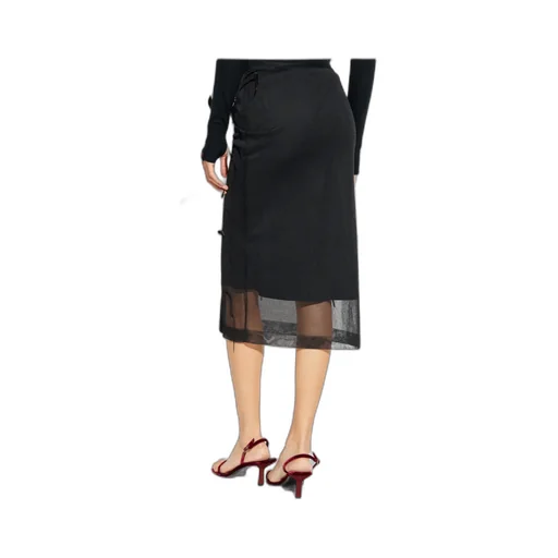 Jil Sander Feather Detailed Skirt