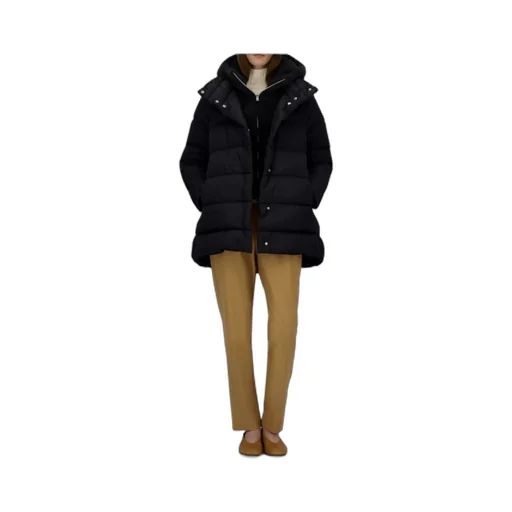 Hooded Quilted Down Jacket