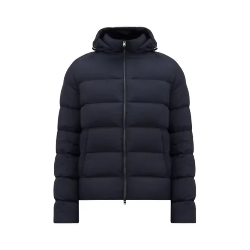 Hooded Quilted Down Jacket