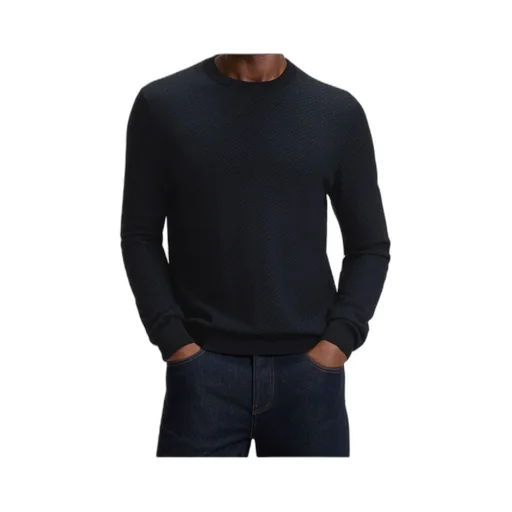 Boss Hugo Boss Herringbone Crewneck Jumper