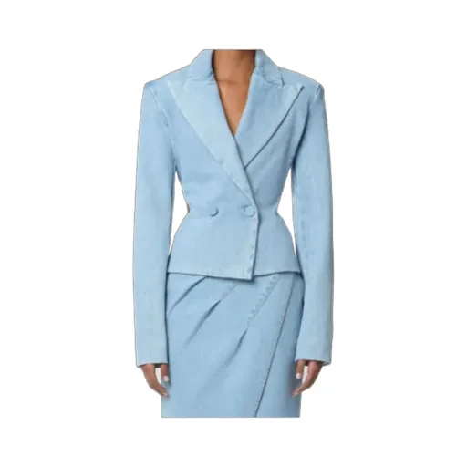 Nina Ricci Cutout Denim Jacket