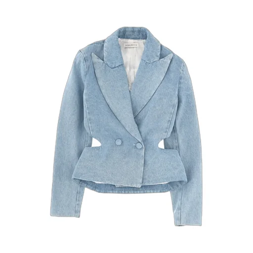 Nina Ricci Cutout Denim Jacket